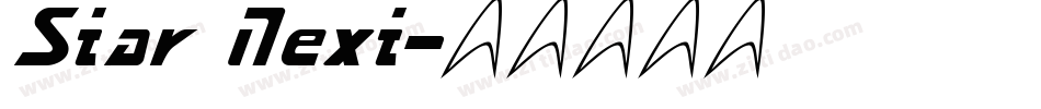 Star Next字体转换